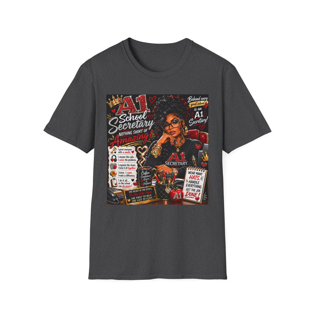 A1 School Secretary Graphic T-Shirt — Nothing Short of Amazing