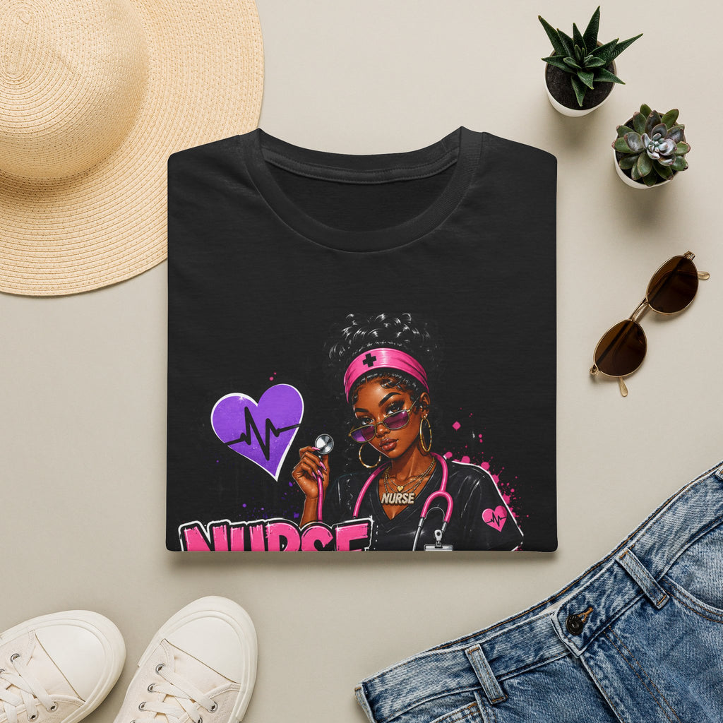 Nurse In Progress T-Shirt | Future Nurse Gift | Black Girl Nurse Graphic Tee