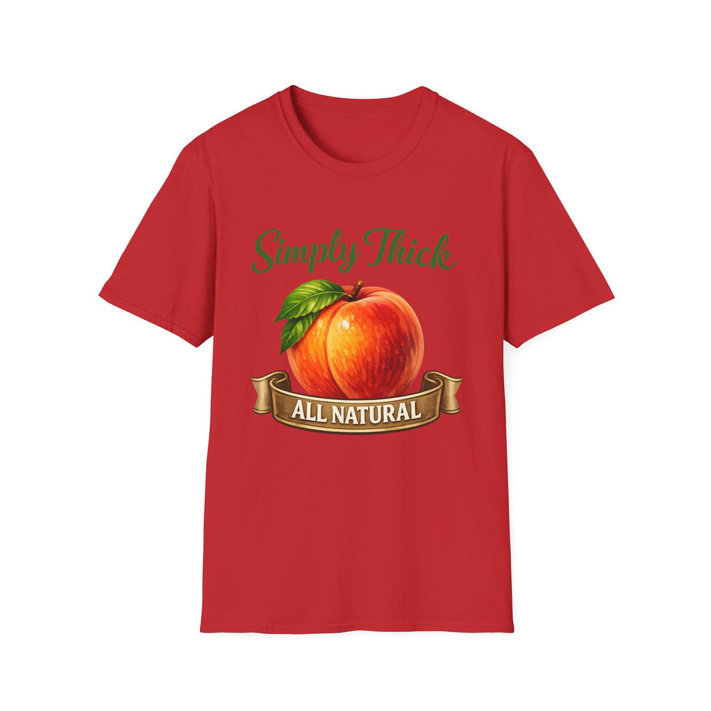 Simply Thick All Natural – Peach Graphic Tee
