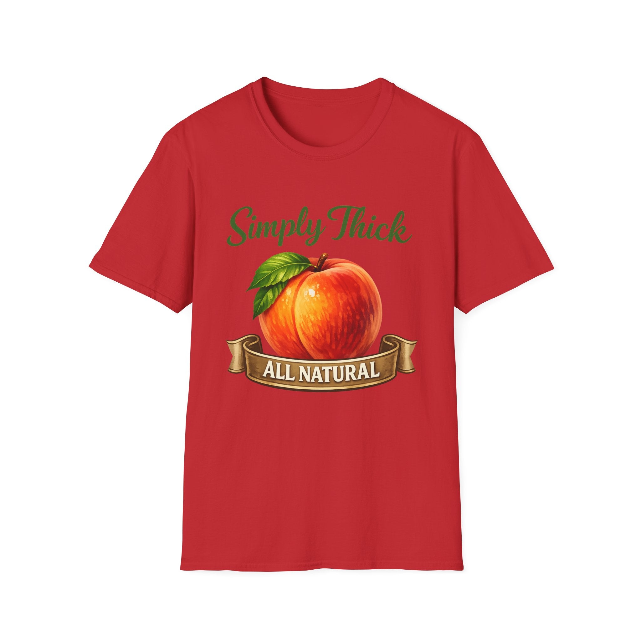Simply Thick All Natural – Peach Graphic Tee