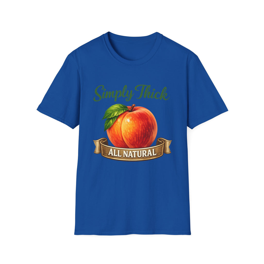 Simply Thick All Natural – Peach Graphic Tee