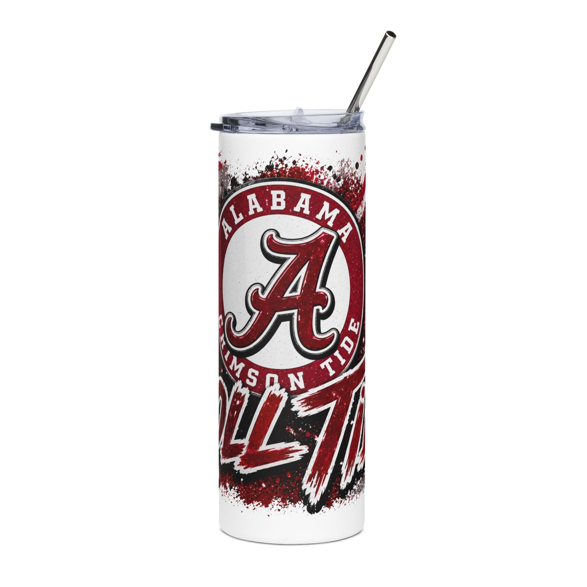 Alabama Crimson Tide "Roll Tide" 20oz Stainless Steel Tumbler
