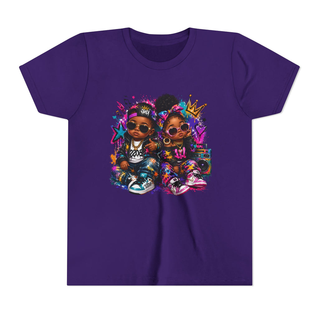 Lil King & Queen T-Shirt | Hip Hop Baby Graphic Tee | Urban Kids Streetwear Shirt