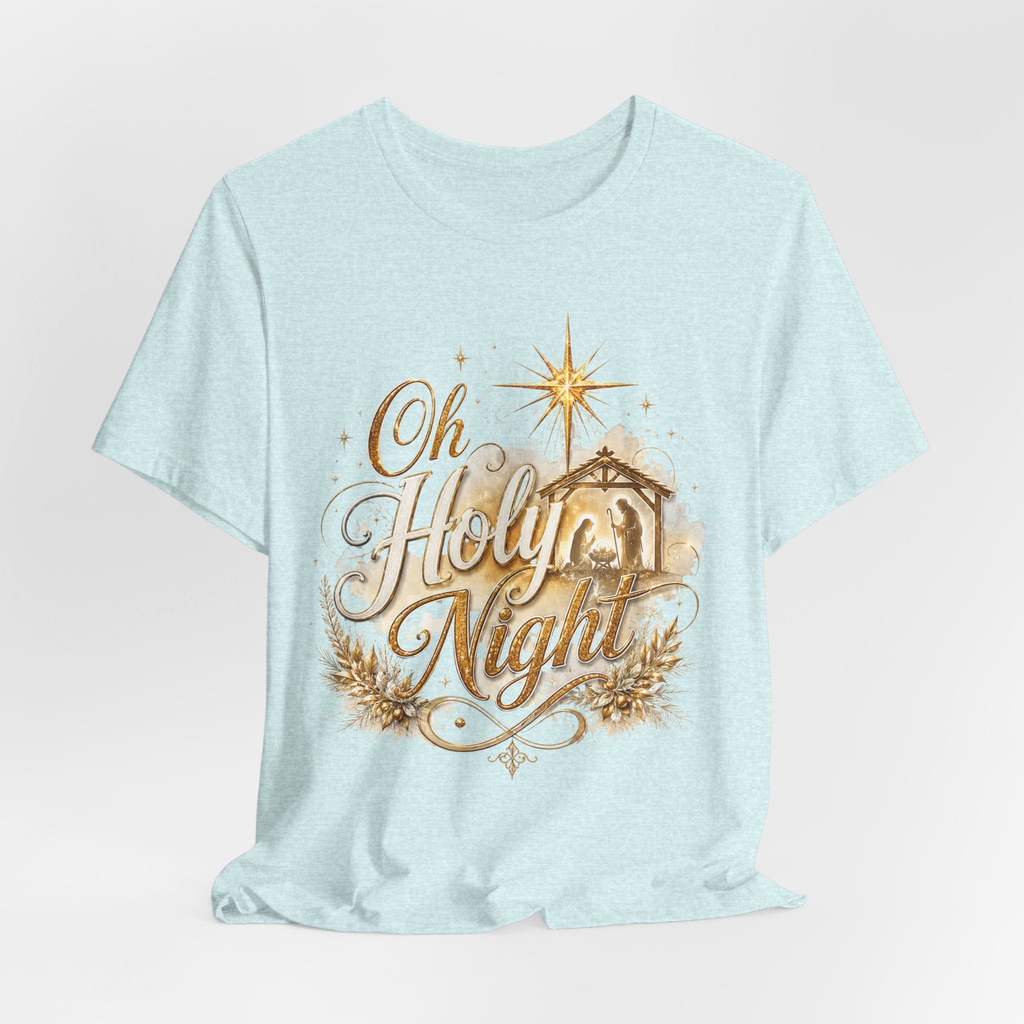 Oh Holy Night – Nativity Christmas T-Shirt