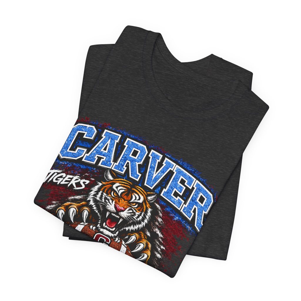 Carver Tigers On Da Hill T-Shirt | Carver High School Football Graphic Tee