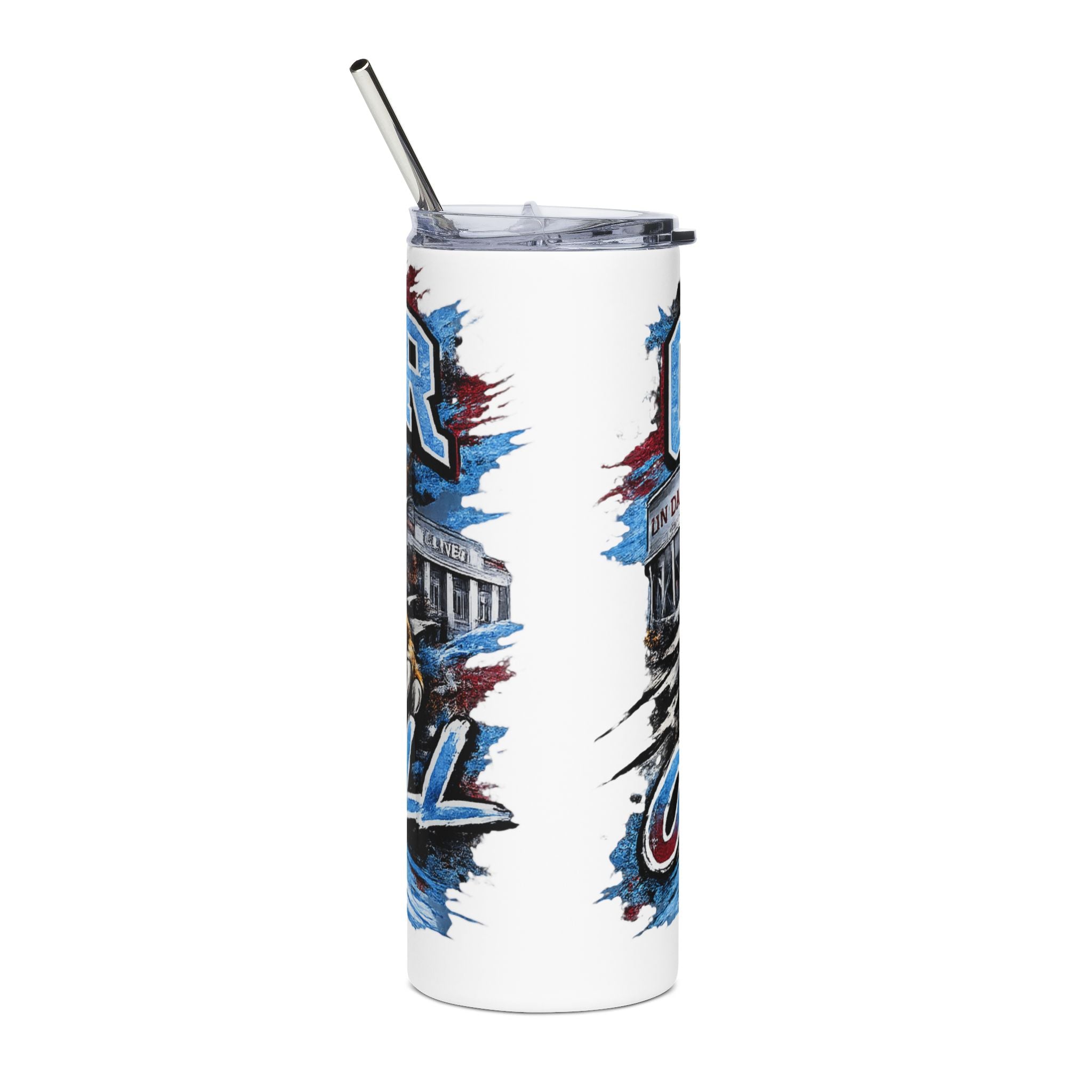 Carver High School Tigers "On Da Hill" 20oz Stainless Steel Tumbler