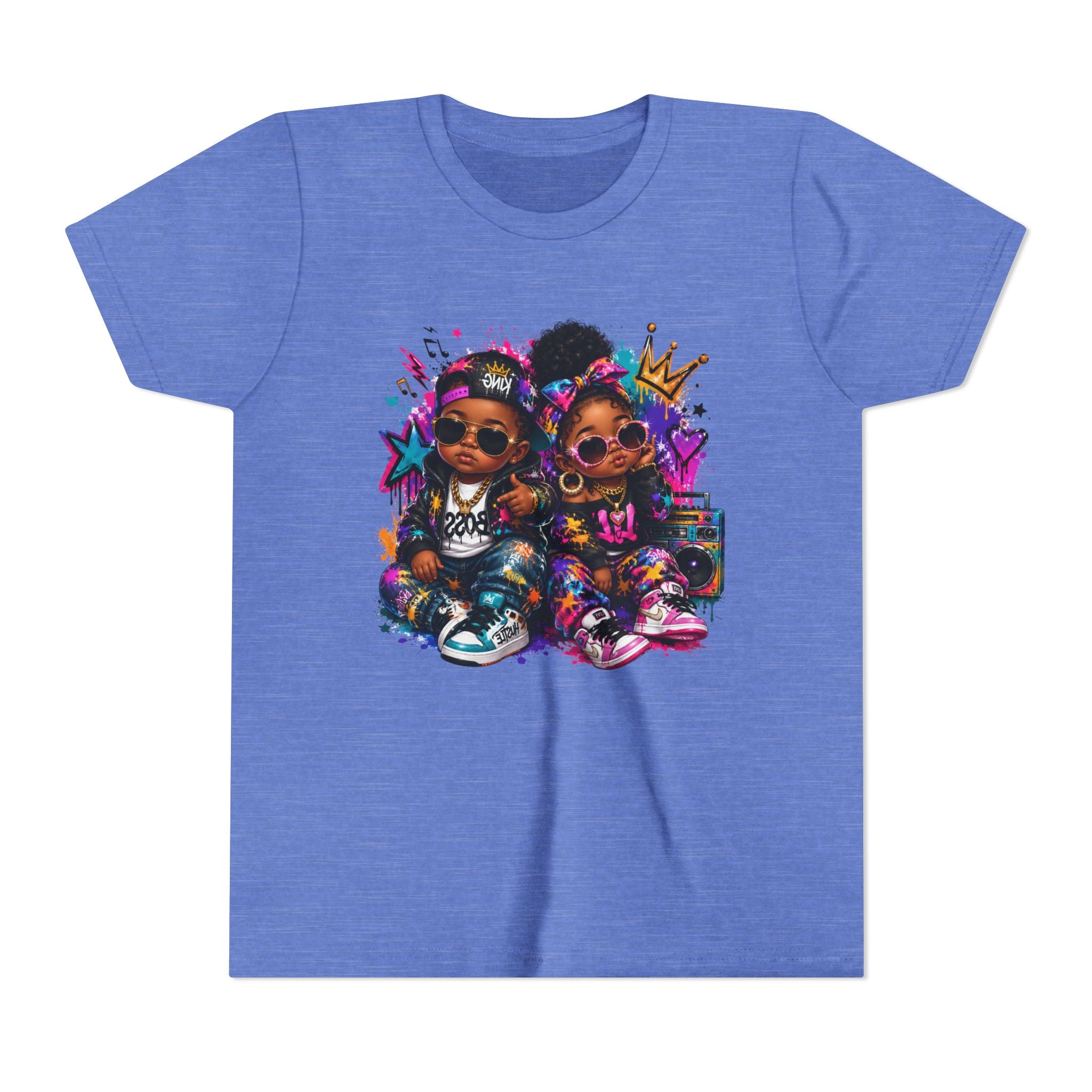Lil King & Queen T-Shirt | Hip Hop Baby Graphic Tee | Urban Kids Streetwear Shirt