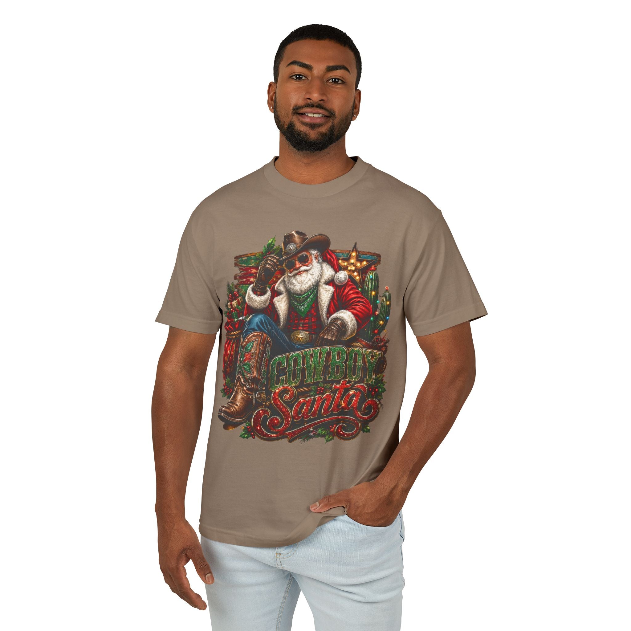 Cowboy Santa Shirt – Western Christmas Tee | Country Holiday Gift