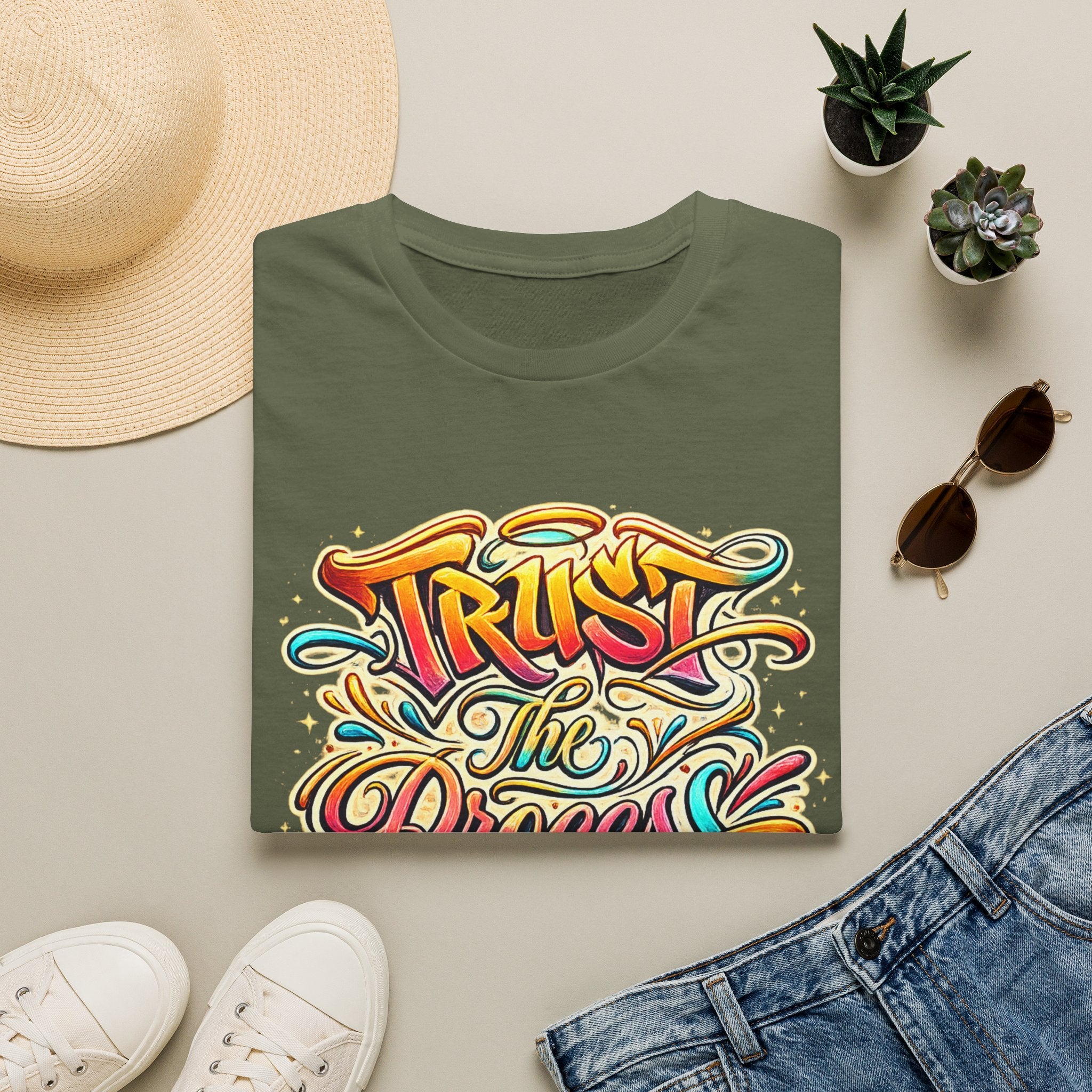 Trust The Process Tee – Colorful Edition