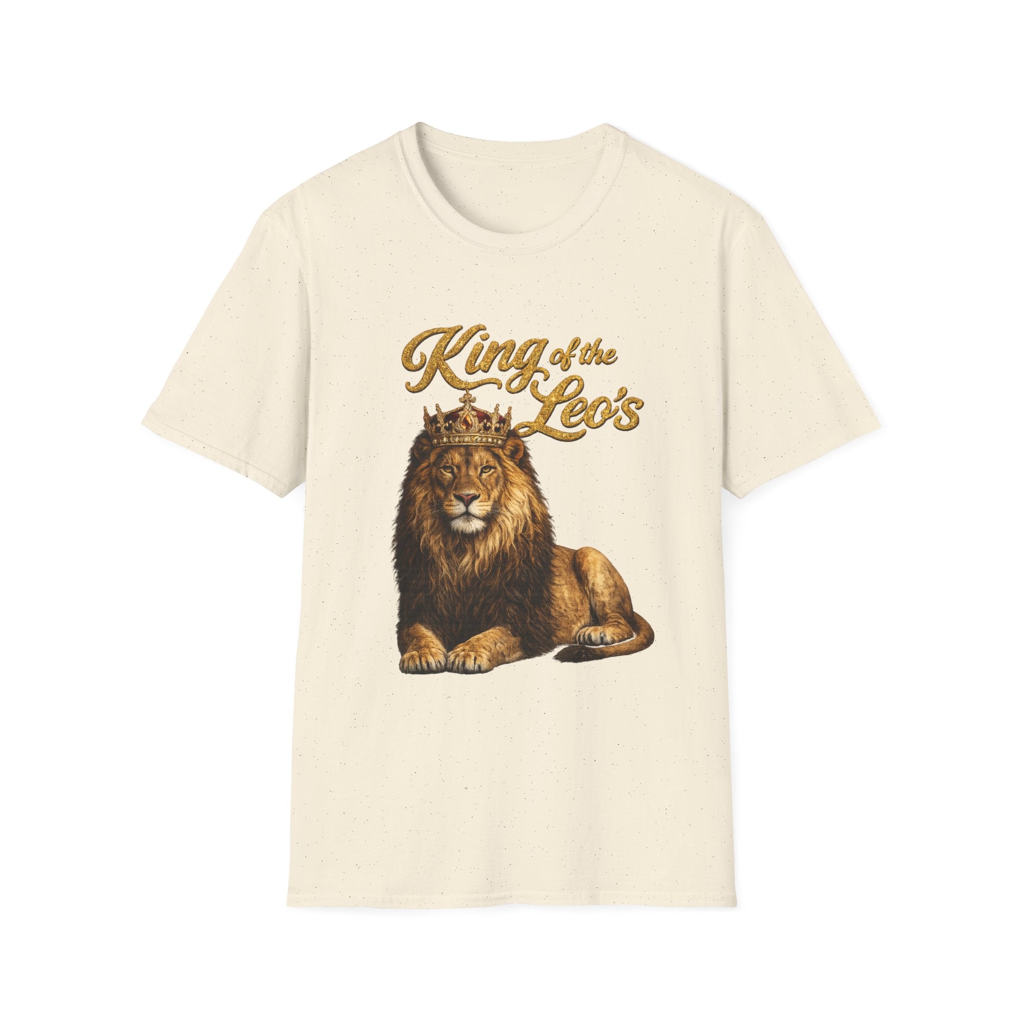 King of the Leo's – Lion Crown Graphic Tee
