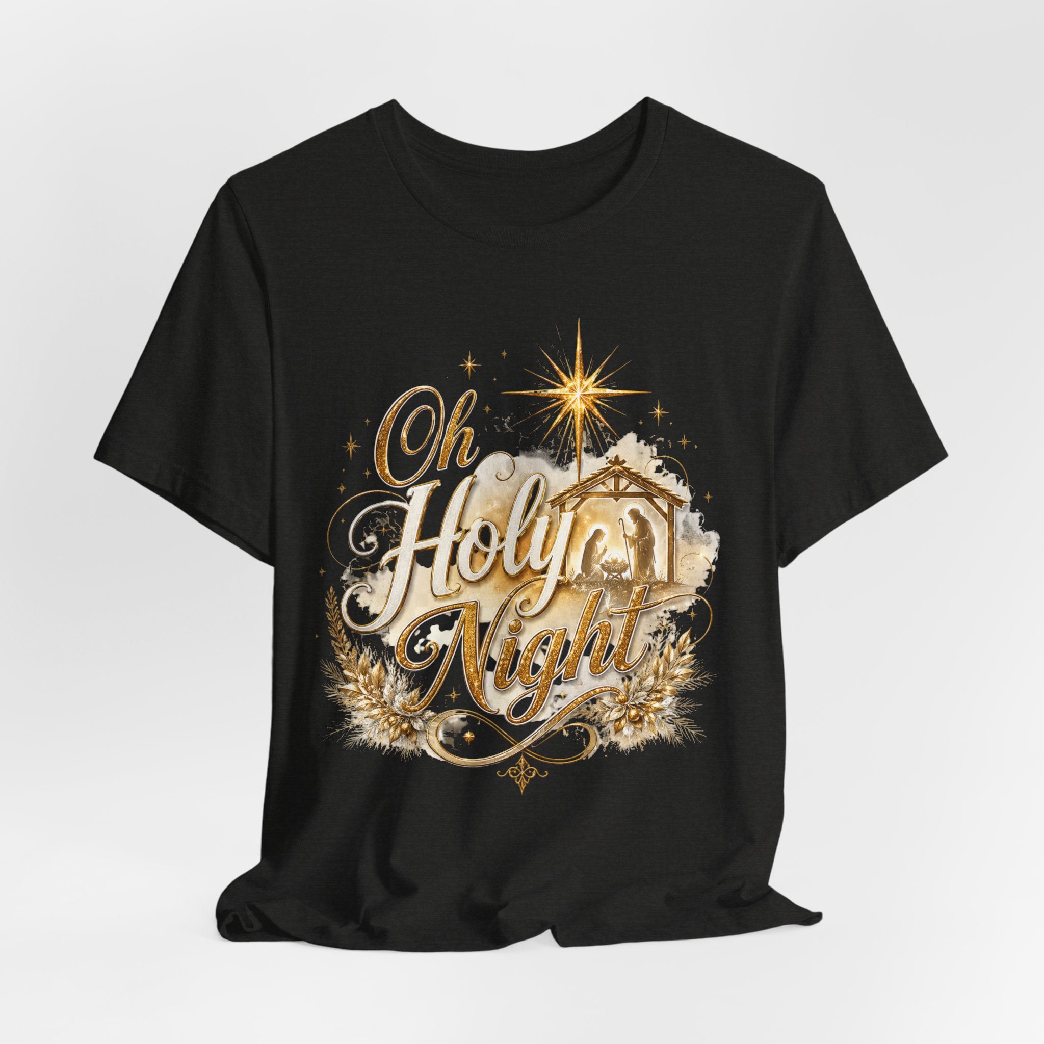Oh Holy Night – Nativity Christmas T-Shirt