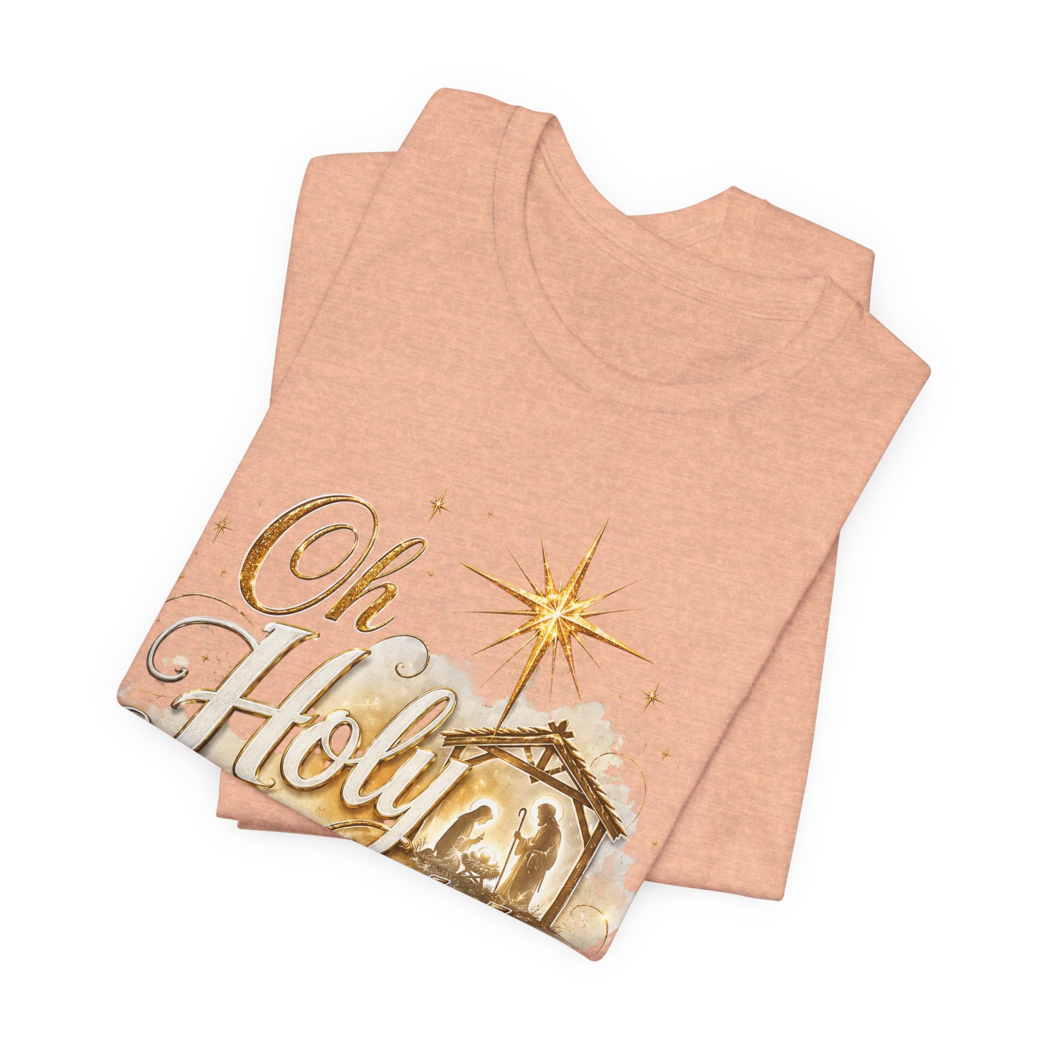 Oh Holy Night – Nativity Christmas T-Shirt