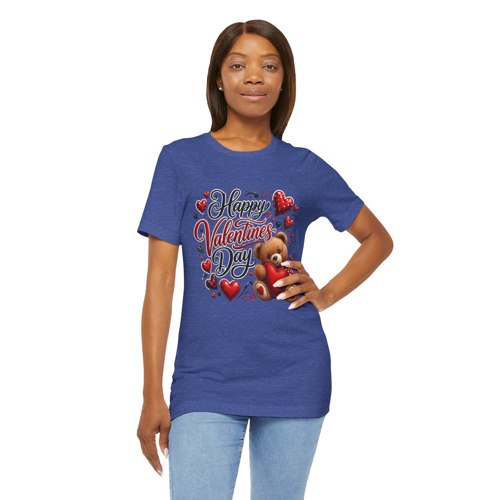 Happy Valentine's Day Teddy Bear – Sweet Valentine T-Shirt