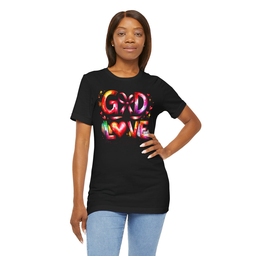God is Love – 1 John 4:8 Christian Faith T-Shirt