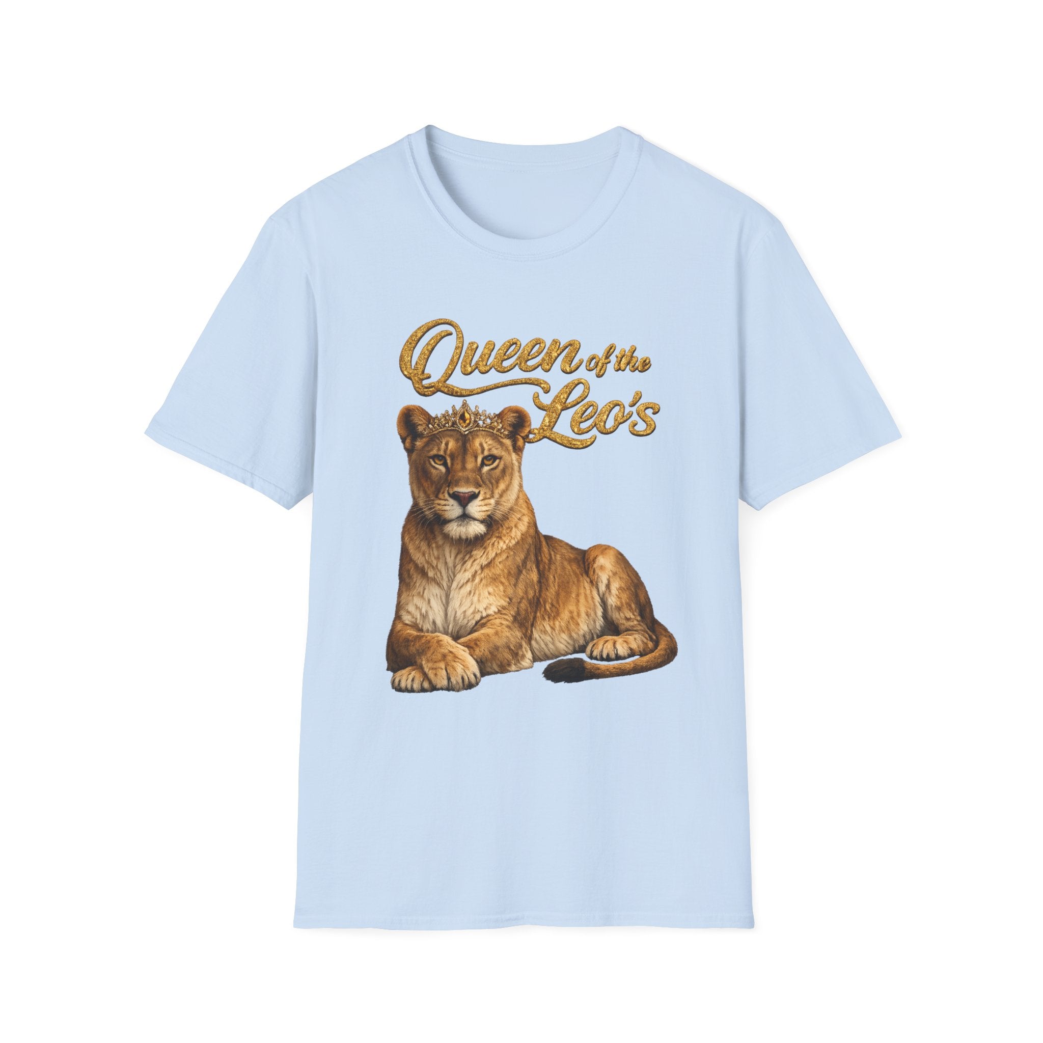 Queen of the Leo's – Lioness Crown Graphic Tee