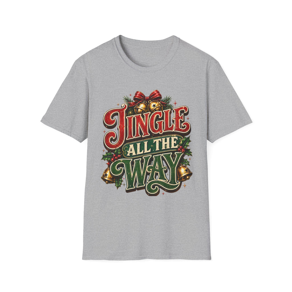 Jingle All the Way Shirt – Vintage Christmas Tee | Classic Holiday Gift
