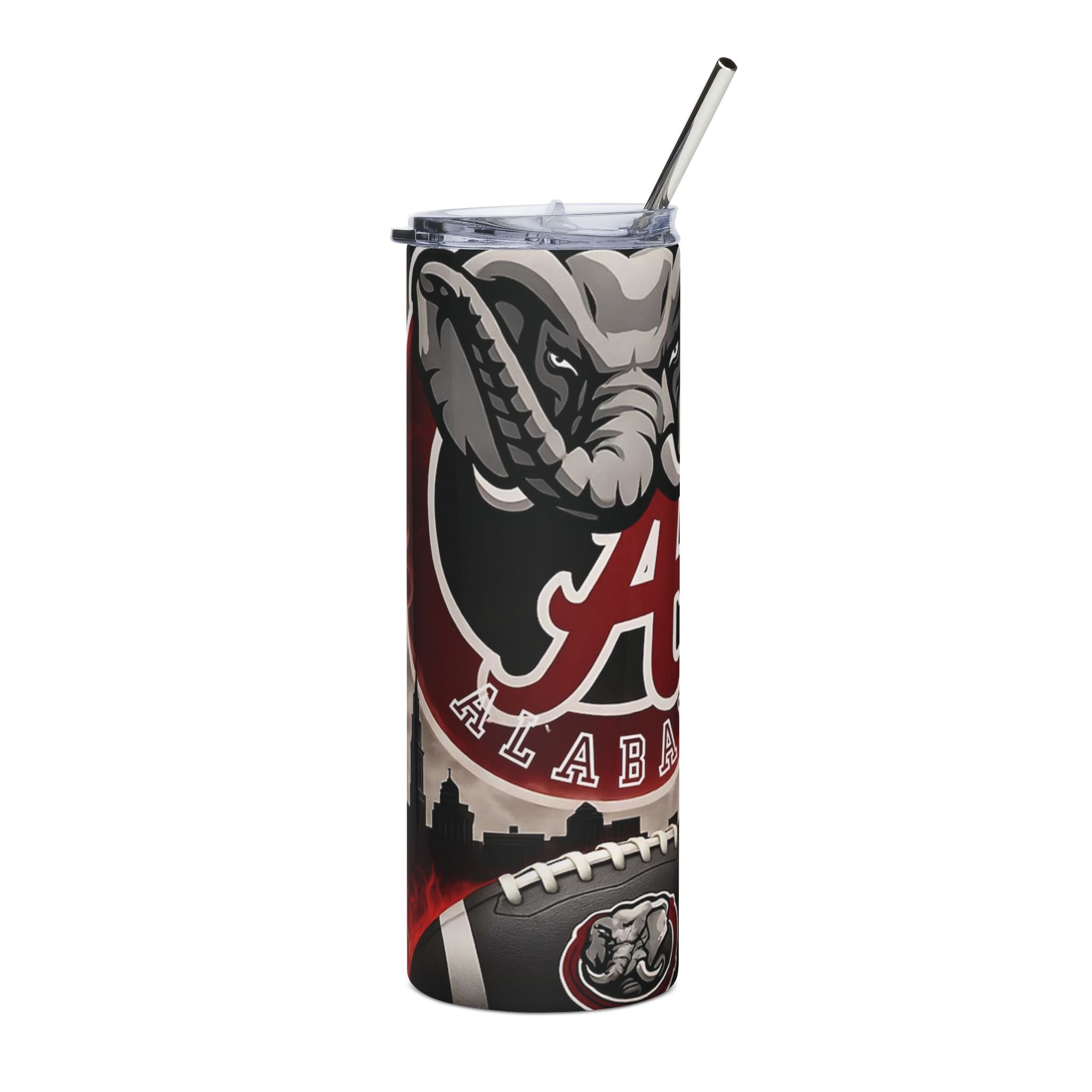 Alabama Football "Roll Tide" 20oz Stainless Steel Tumbler