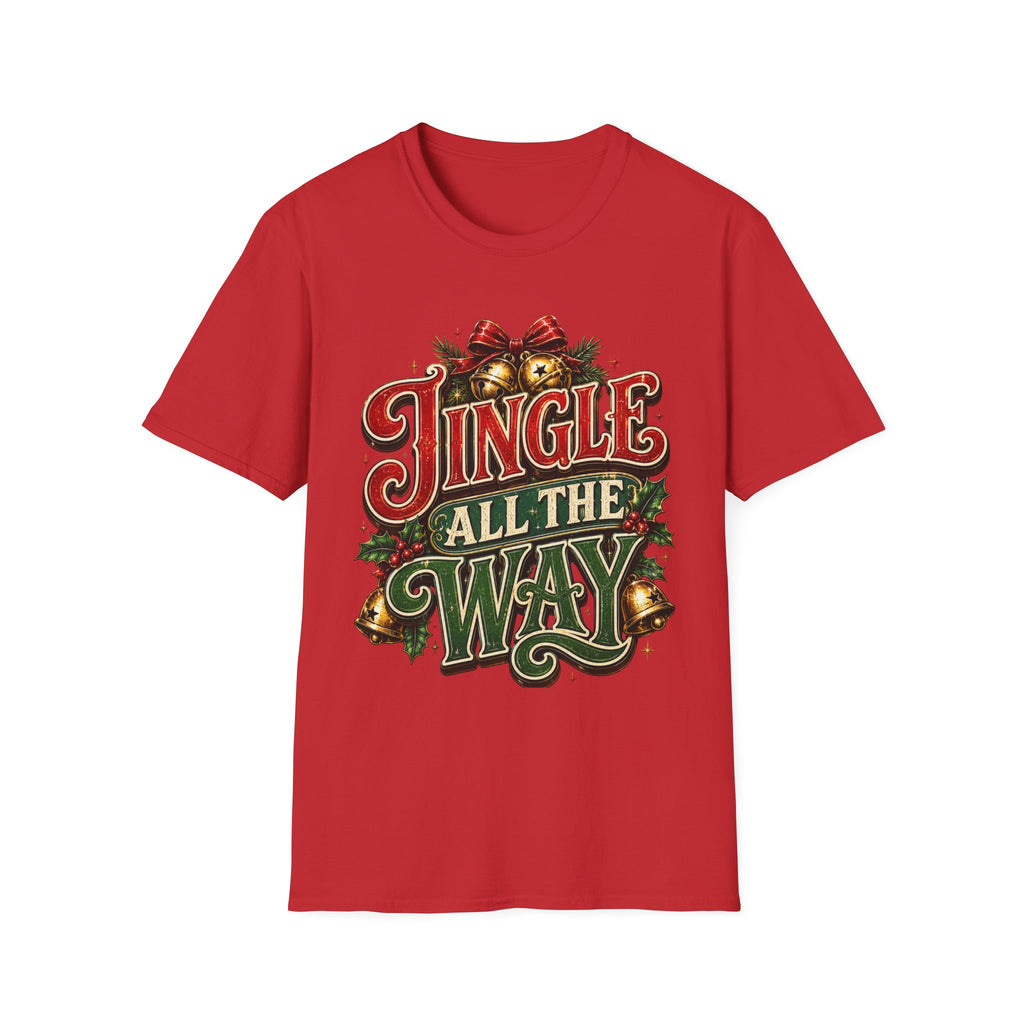 Jingle All the Way Shirt – Vintage Christmas Tee | Classic Holiday Gift