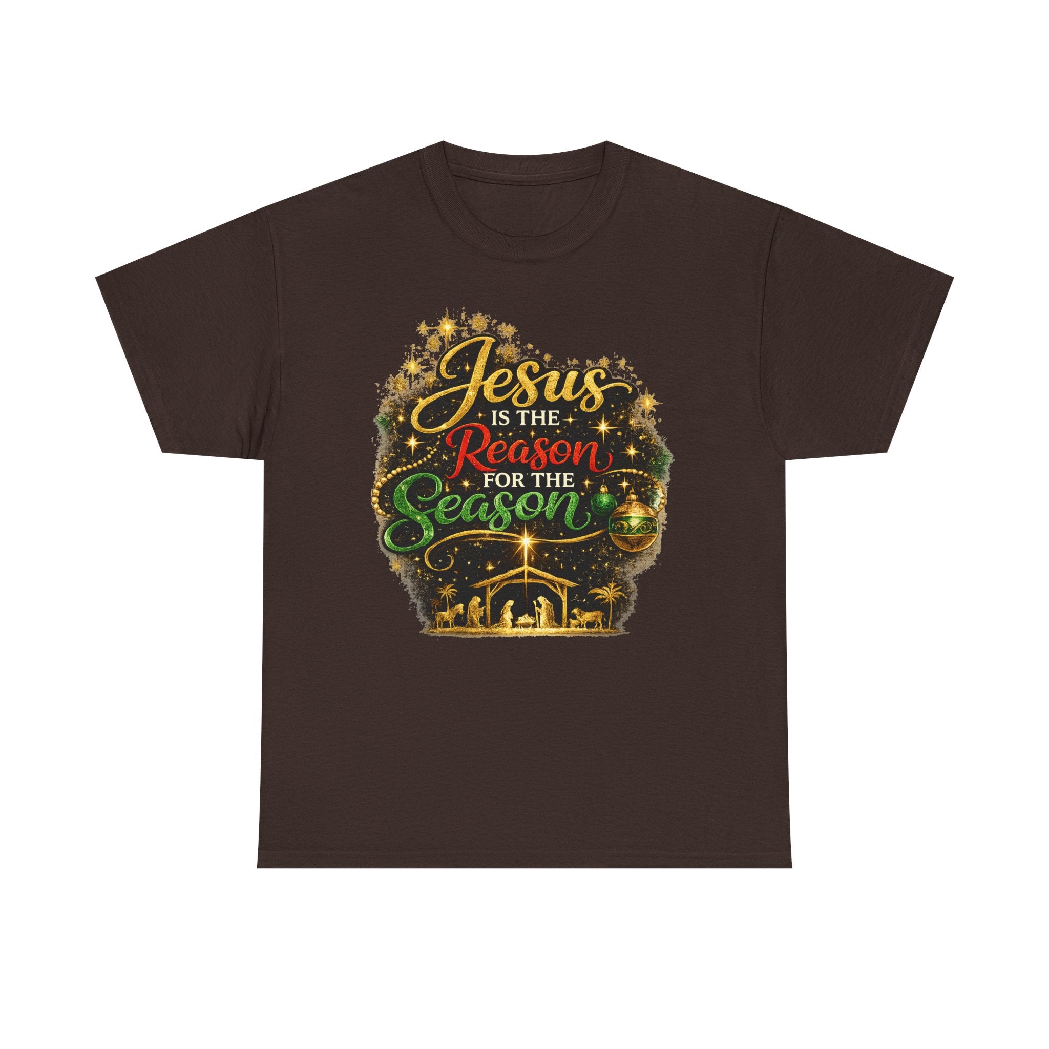 Jesus is the Reason for the Season Shirt – Christian Christmas Tee | Faith Holiday Gift