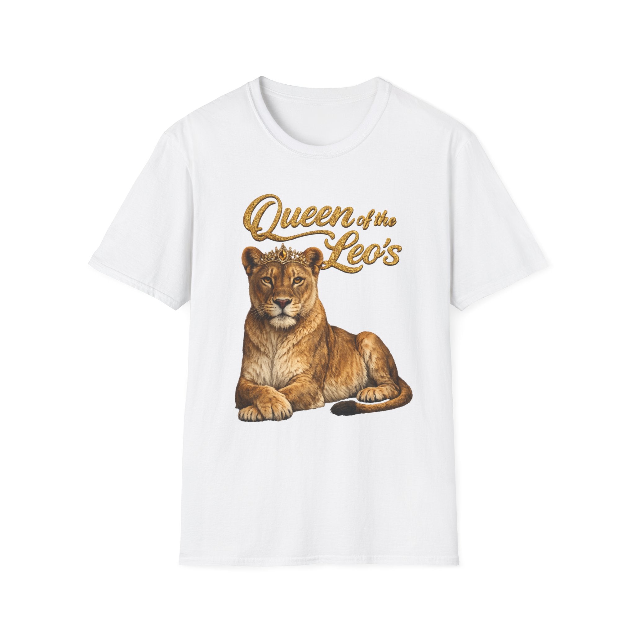 Queen of the Leo's – Lioness Crown Graphic Tee