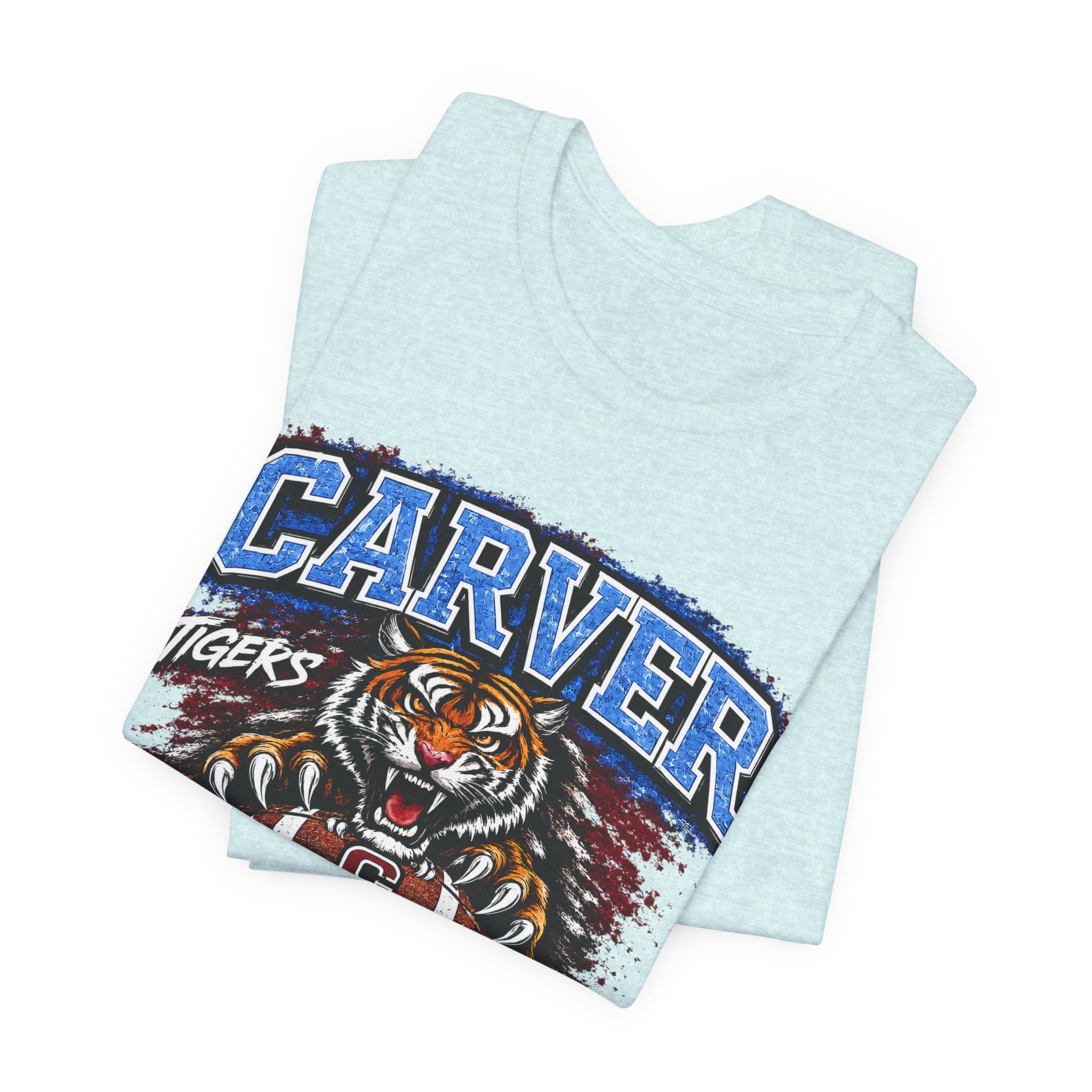 Carver Tigers On Da Hill T-Shirt | Carver High School Football Graphic Tee