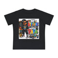 Baby T-Shirt "My Attitude Comes From My Papa" — Cute Hip-Hop Infant Tee for Grandparents, Daddy’s Little One, Gift for Father's Day