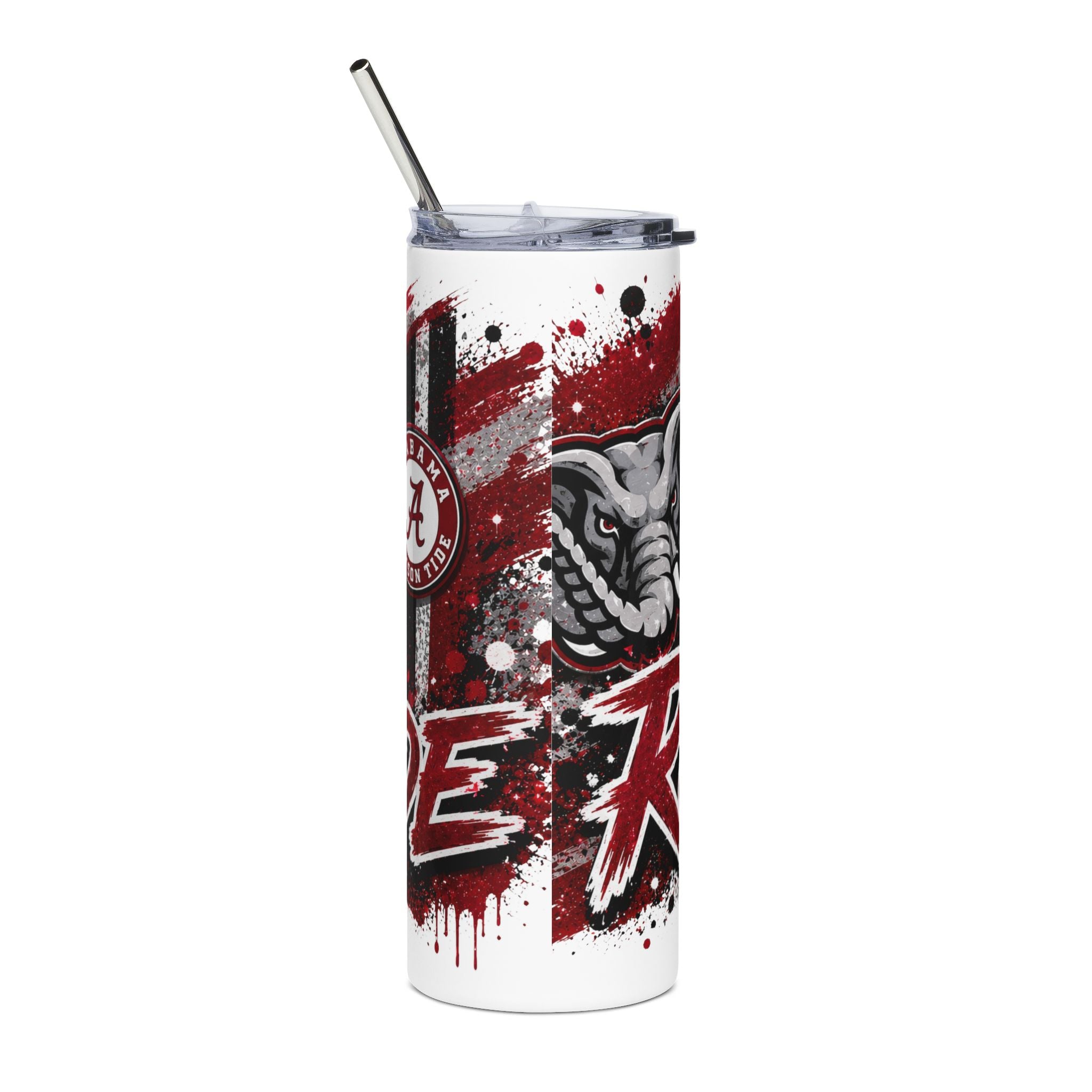 Alabama Crimson Tide "Roll Tide" 20oz Stainless Steel Tumbler