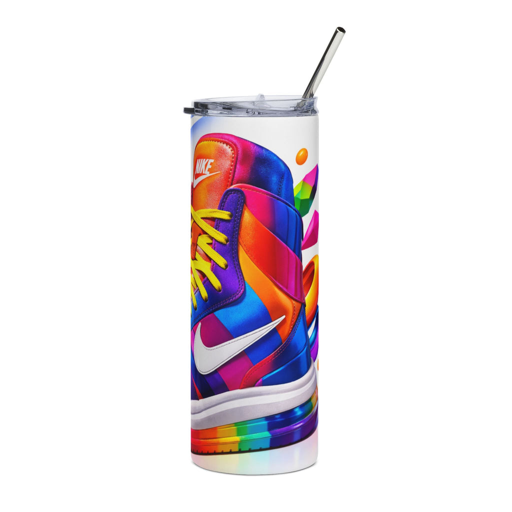 Colorful Sneaker Tumbler – Bold Streetwear Style