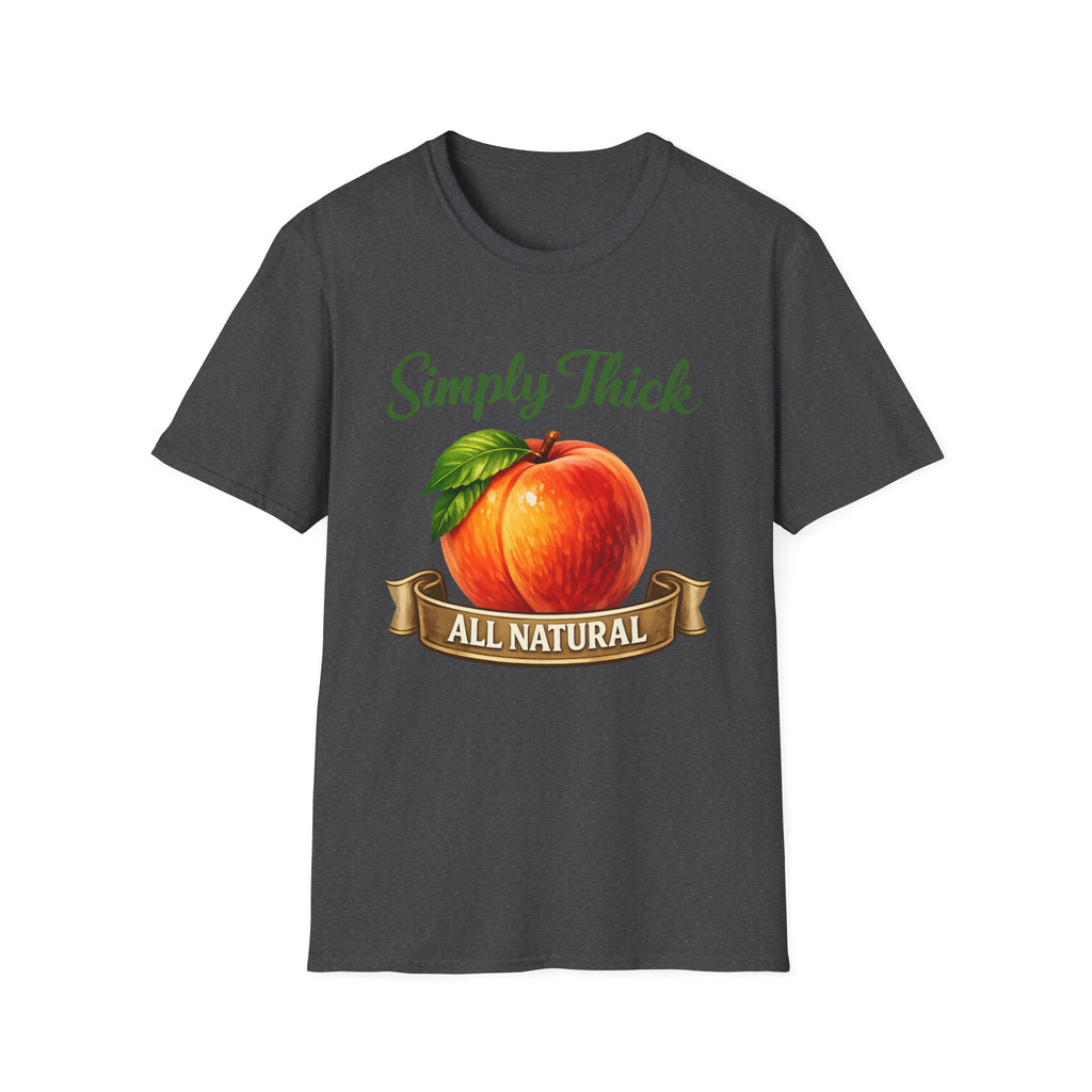 Simply Thick All Natural – Peach Graphic Tee