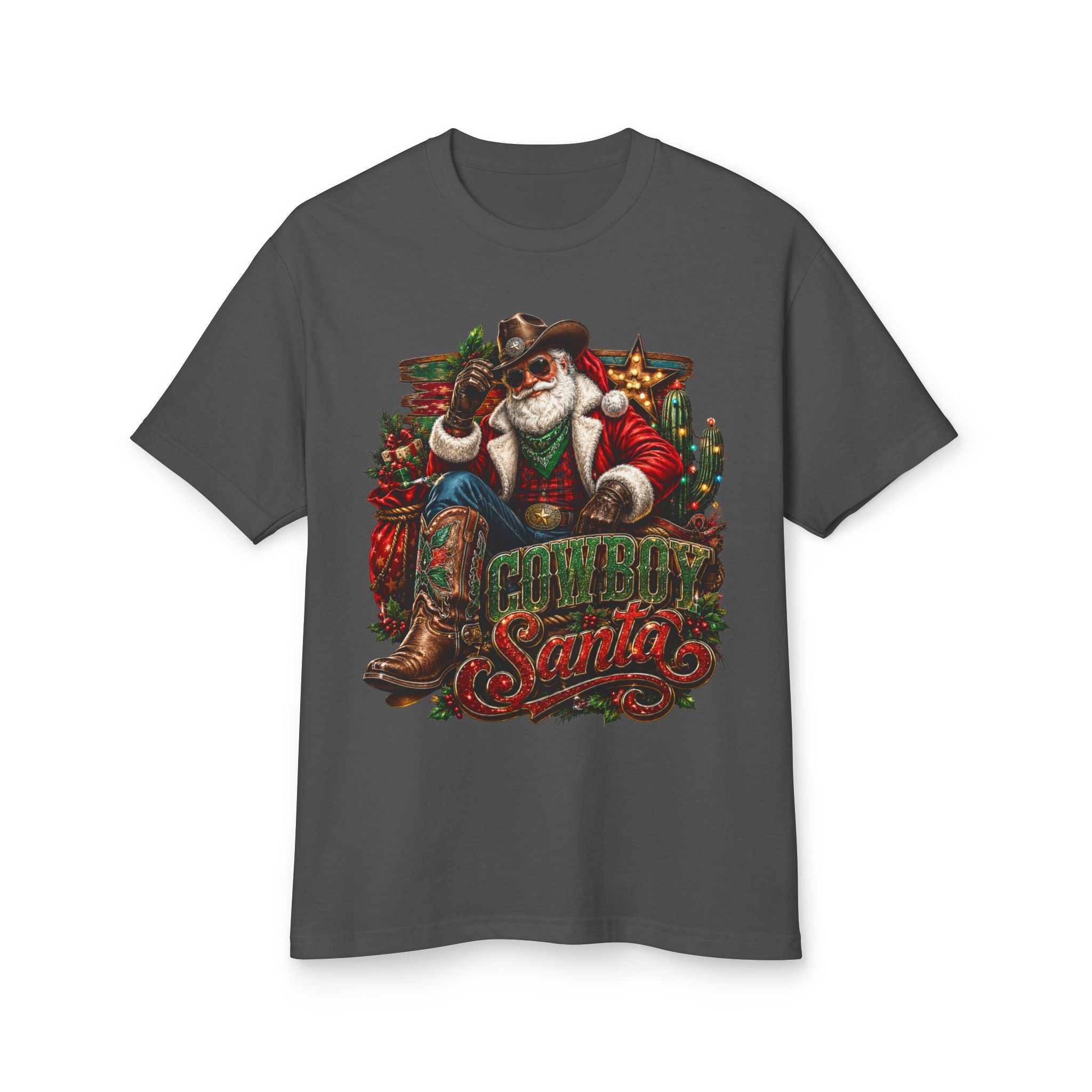 Cowboy Santa Shirt – Western Christmas Tee | Country Holiday Gift