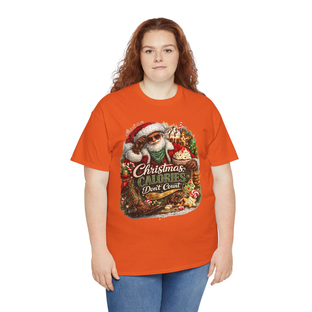 Christmas Calories Don't Count Shirt – Funny Holiday Tee | Christmas Foodie Gift