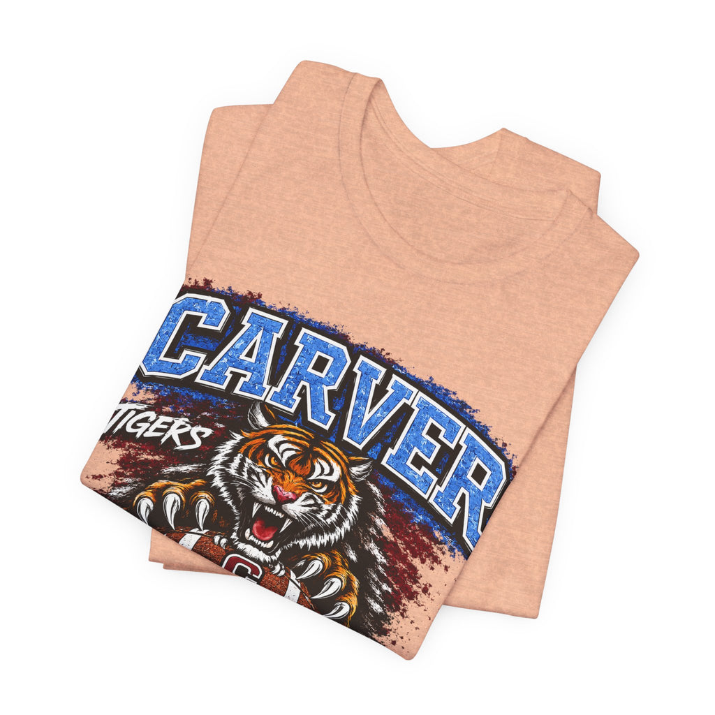 Carver Tigers On Da Hill T-Shirt | Carver High School Football Graphic Tee