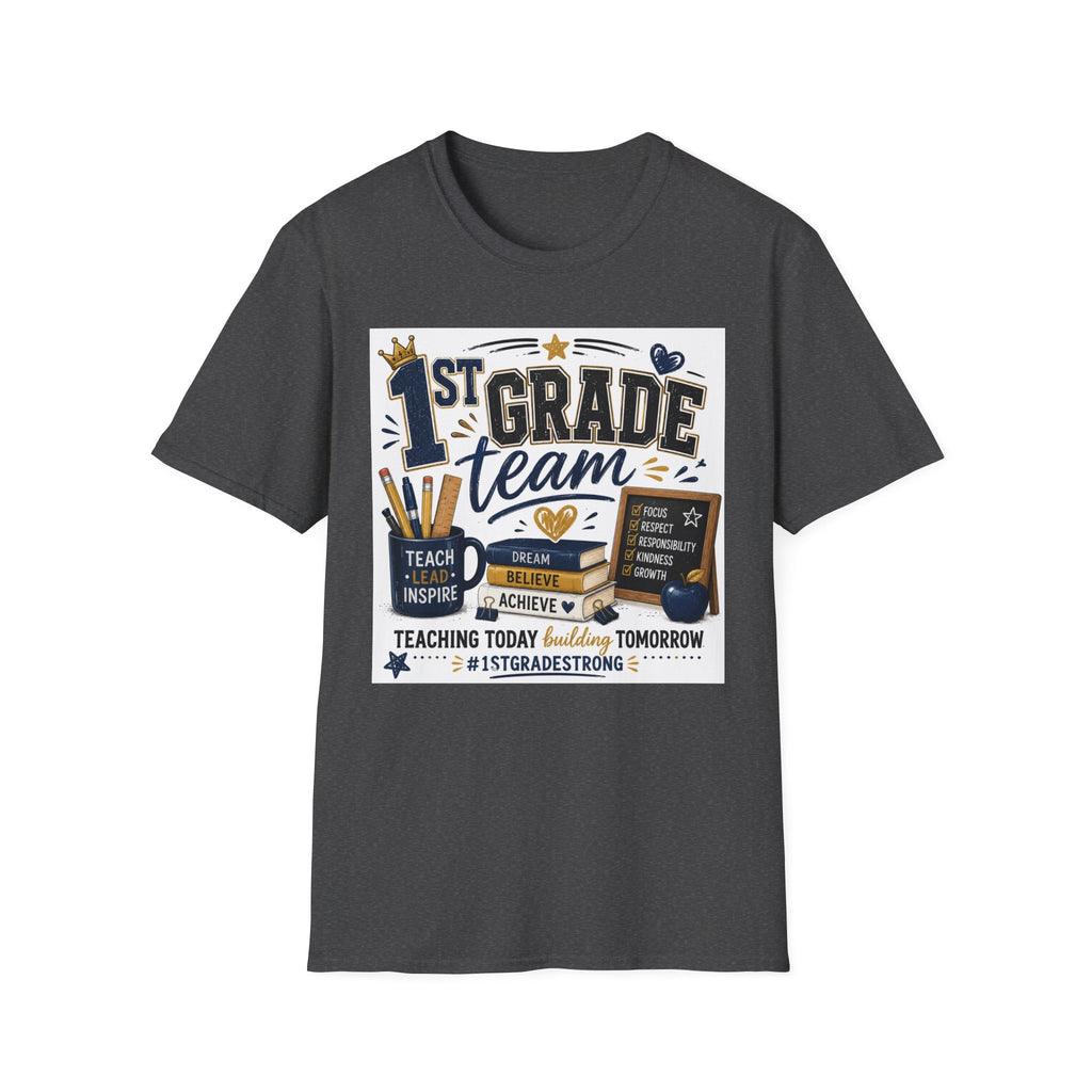 1st Grade Squad Unisex Graphic Tee | Softstyle T-Shirt