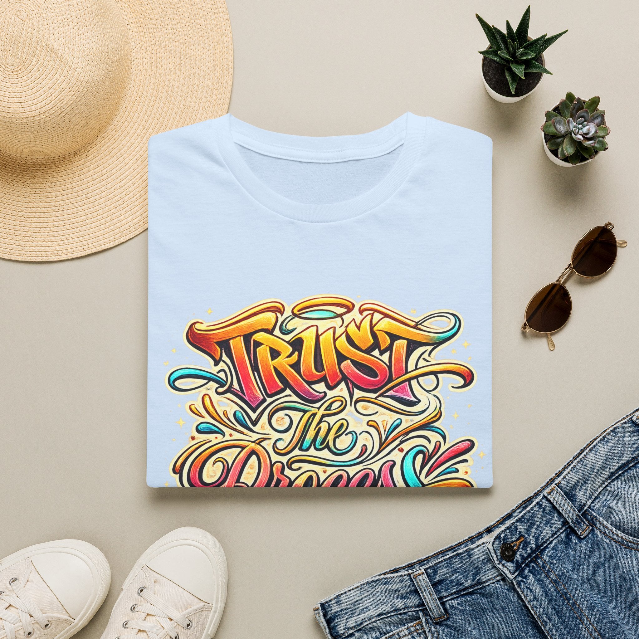 Trust The Process Tee – Colorful Edition