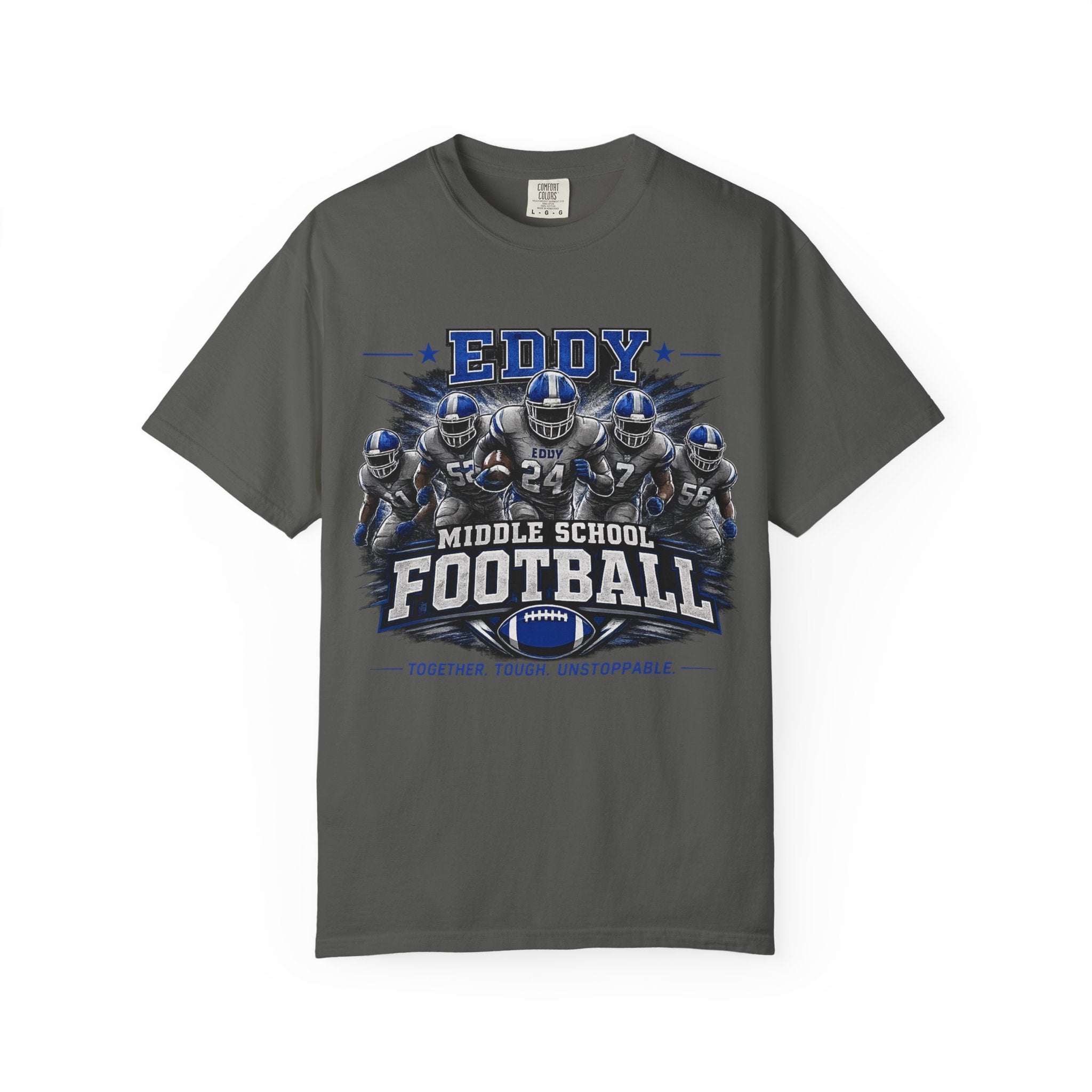 Eddy Middle School Columbus GA Football T-Shirt