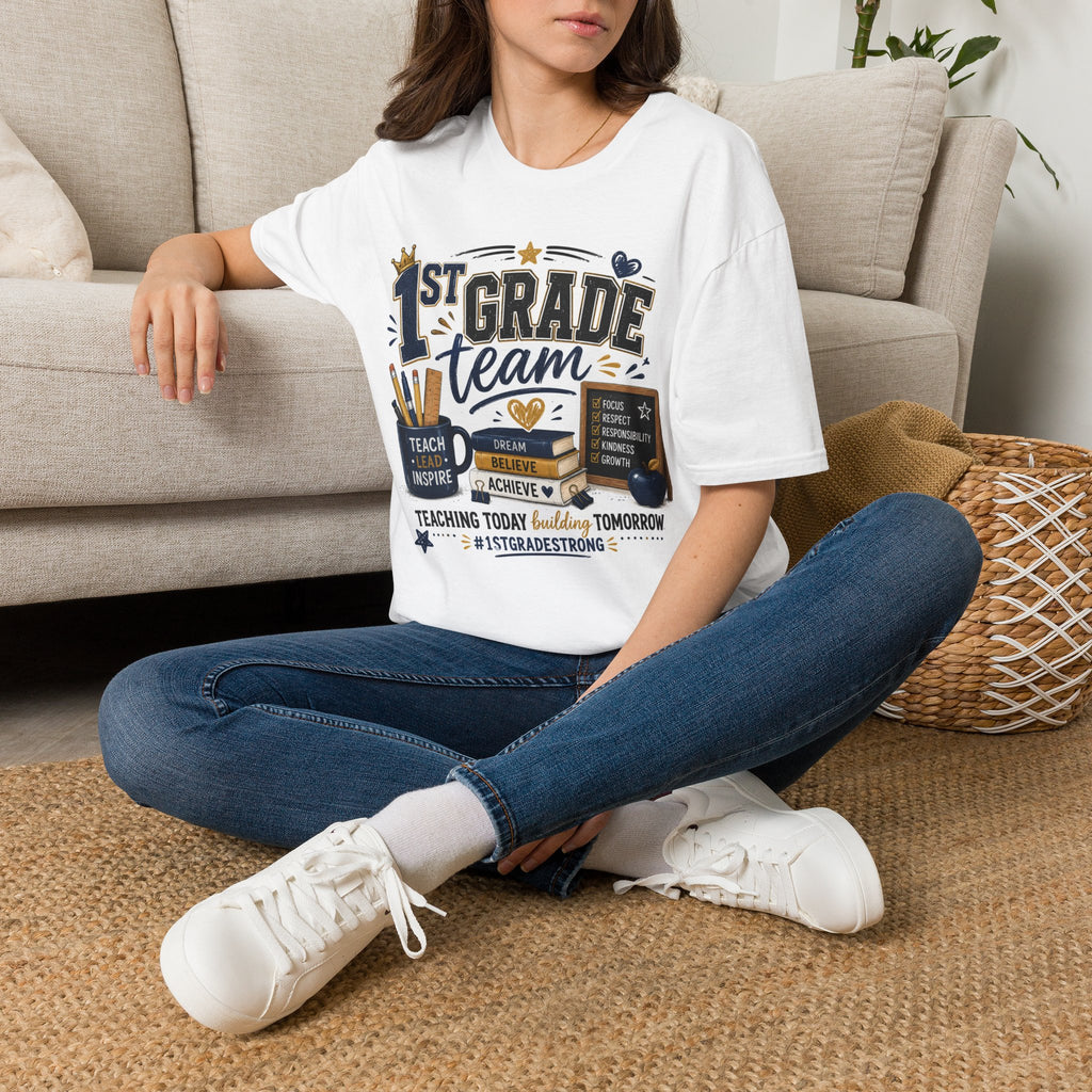 1st Grade Squad Unisex Graphic Tee | Softstyle T-Shirt