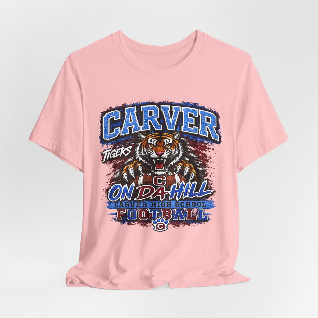 Carver Tigers On Da Hill T-Shirt | Carver High School Football Graphic Tee