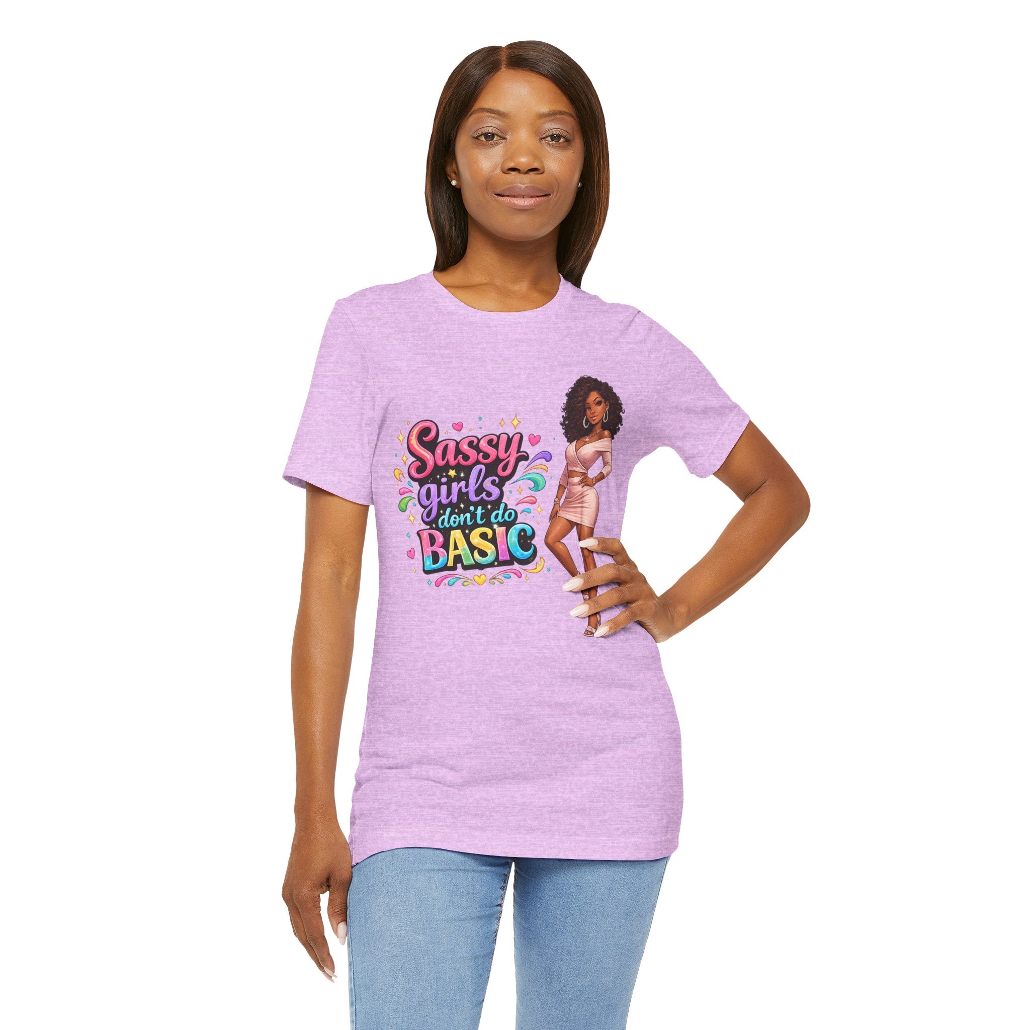 Sassy Girls Don't Do Basic T-Shirt