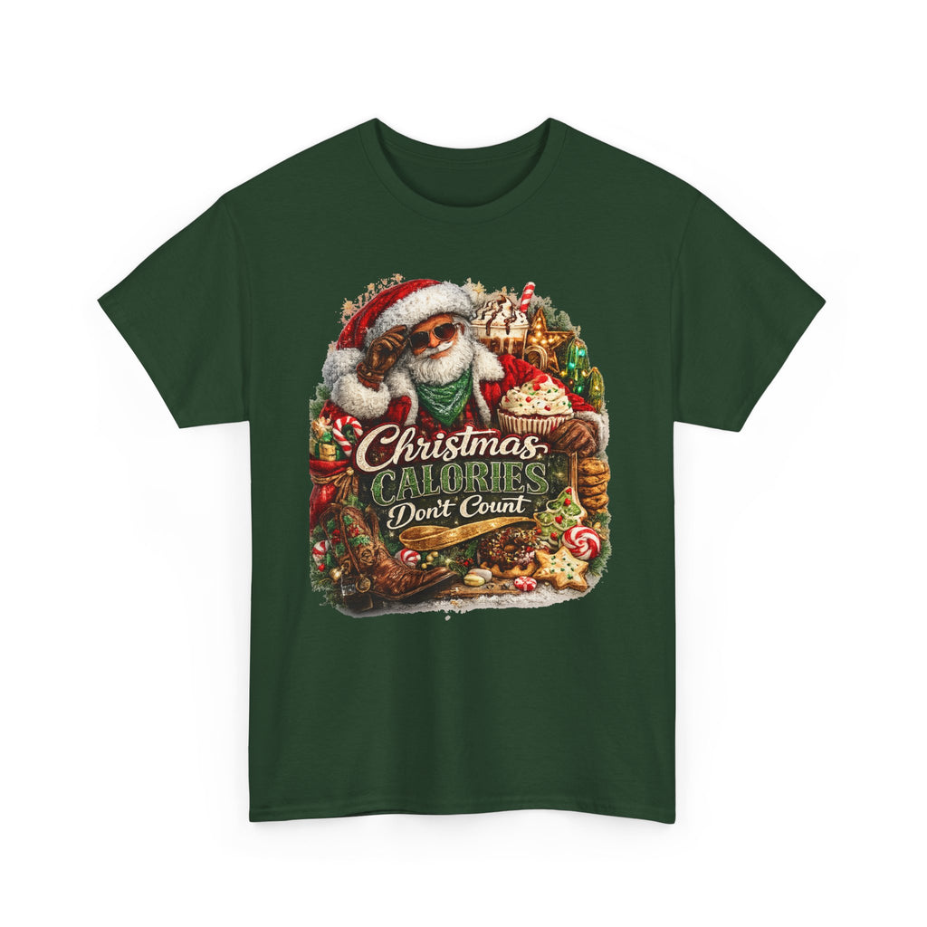 Christmas Calories Don't Count Shirt – Funny Holiday Tee | Christmas Foodie Gift