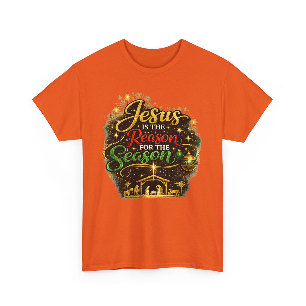 Jesus is the Reason for the Season Shirt – Christian Christmas Tee | Faith Holiday Gift