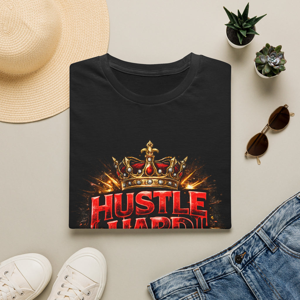 Hustle Hard T-Shirt – Crown & Money Graphic Tee