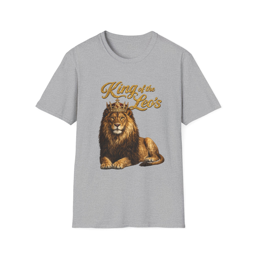 King of the Leo's – Lion Crown Graphic Tee