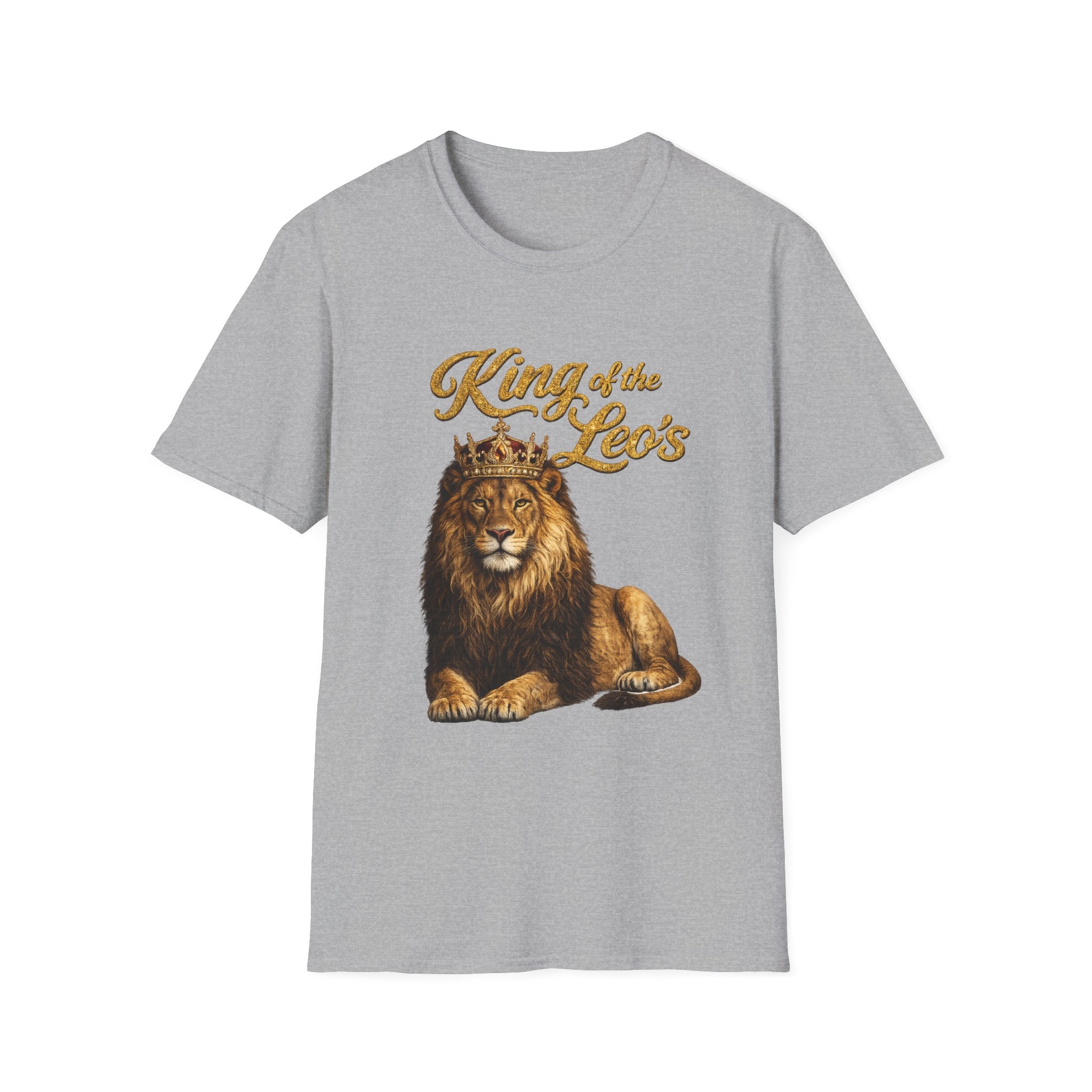 King of the Leo's – Lion Crown Graphic Tee