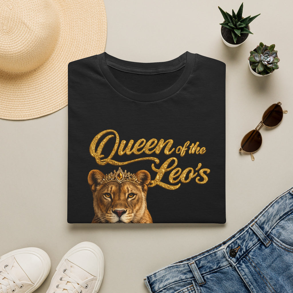 Queen of the Leo's – Lioness Crown Graphic Tee