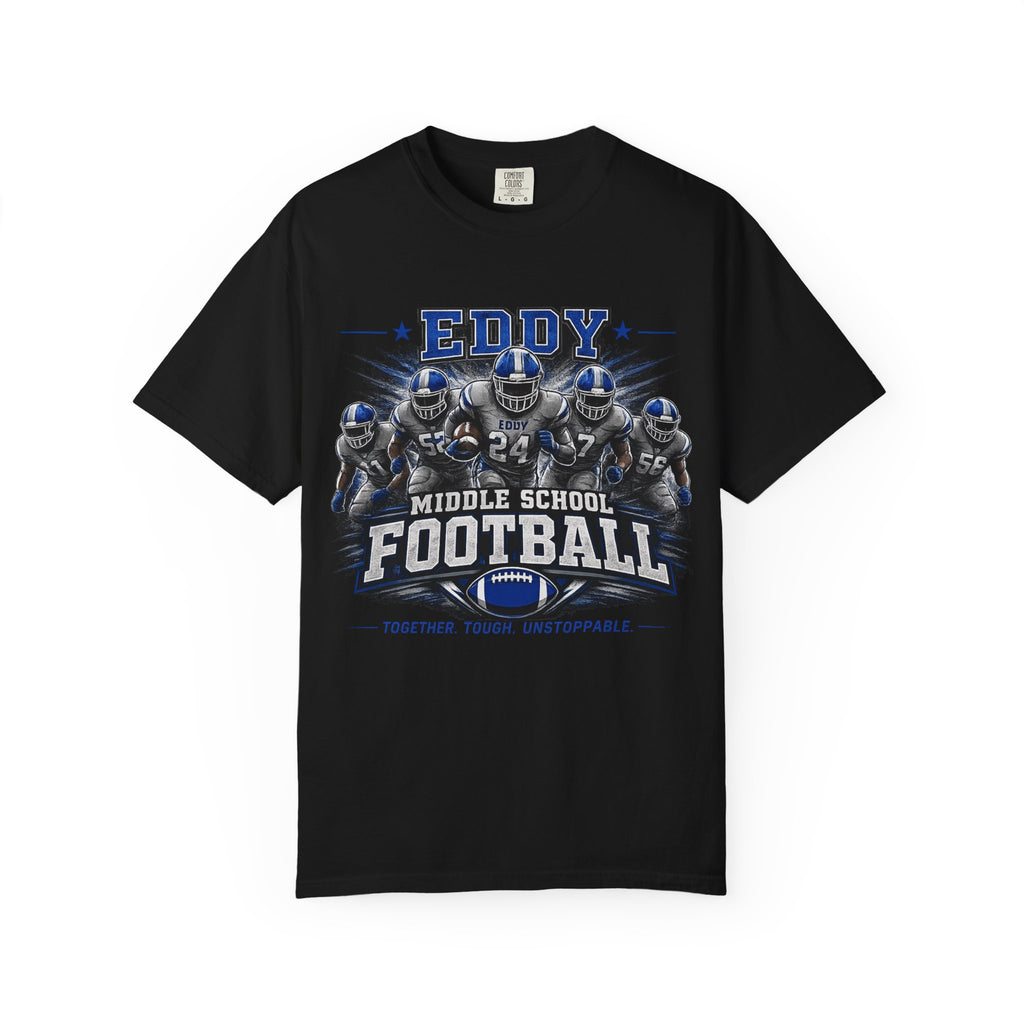 Eddy Middle School Columbus GA Football T-Shirt
