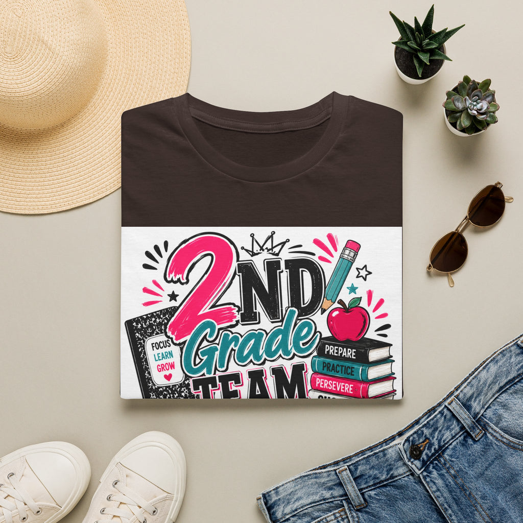 2nd Grade Team T-Shirt — Teacher Appreciation Back-to-School Tee