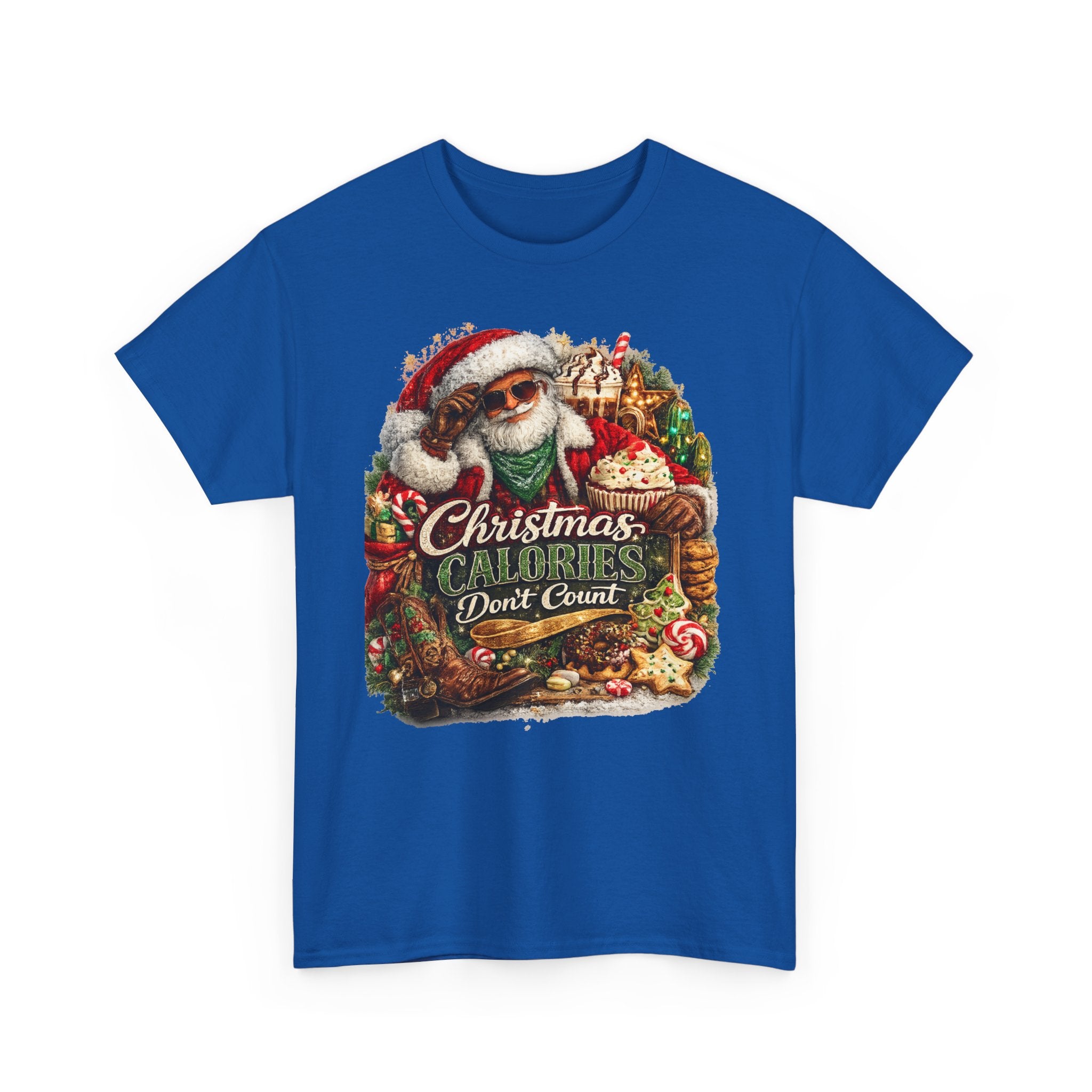Christmas Calories Don't Count Shirt – Funny Holiday Tee | Christmas Foodie Gift