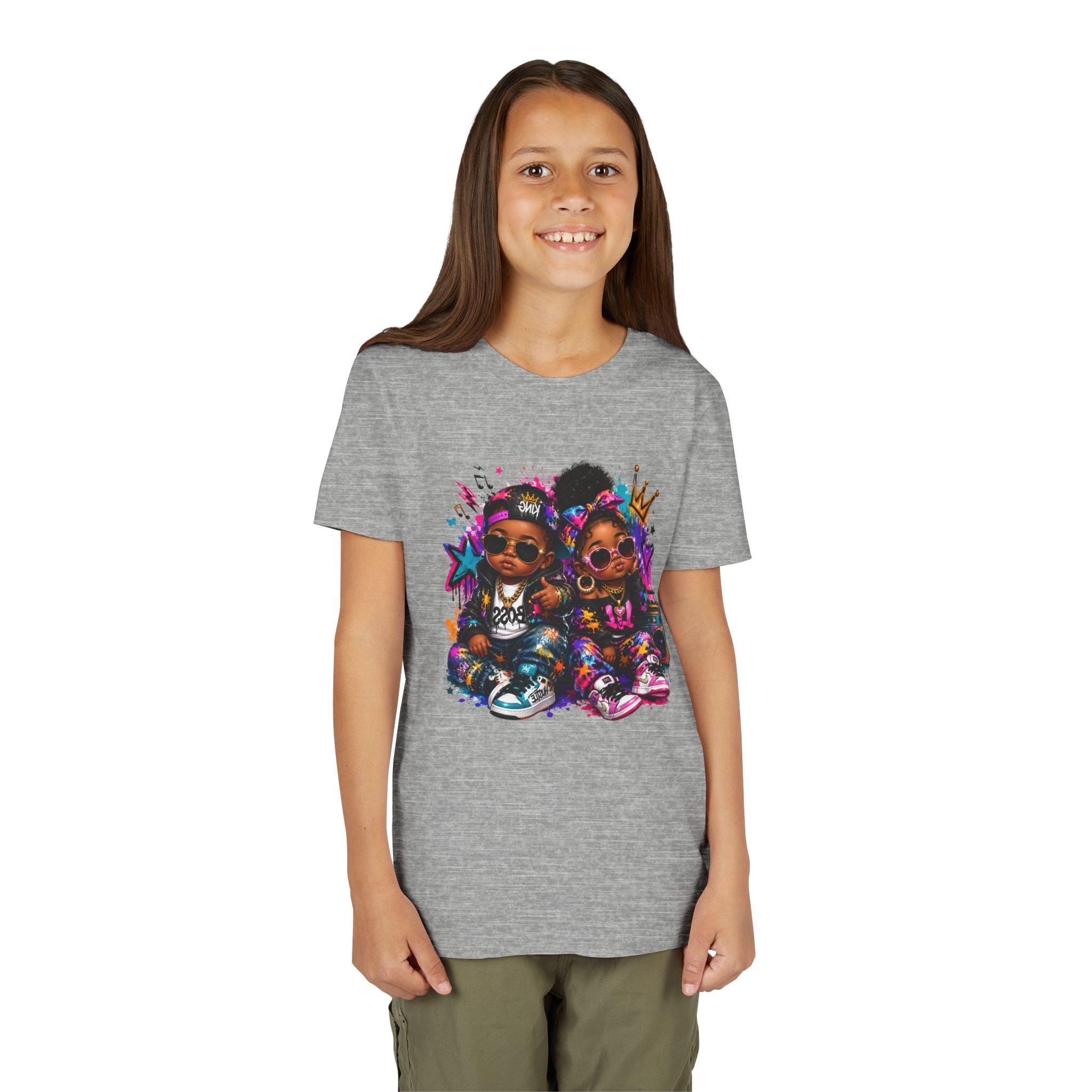 Lil King & Queen T-Shirt | Hip Hop Baby Graphic Tee | Urban Kids Streetwear Shirt