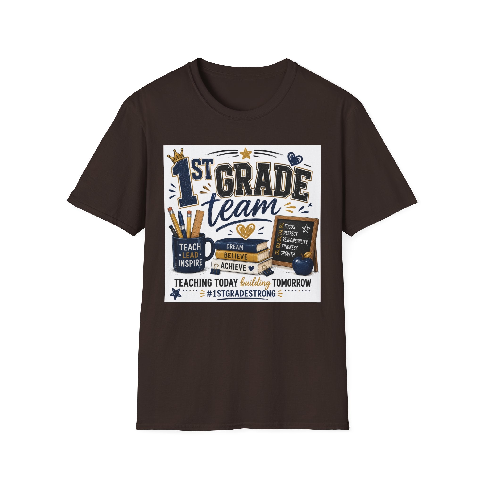 1st Grade Squad Unisex Graphic Tee | Softstyle T-Shirt