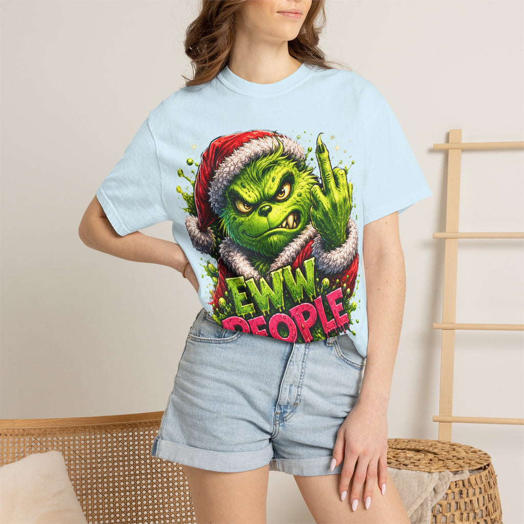 Eww People Christmas Shirt – Funny Anti-Social Holiday Tee | Grumpy Christmas Gift